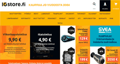 Desktop Screenshot of igstore.fi